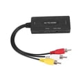 thumbnail image 3 of Tignapoo HDMI Adapter for RCA to HD Conversion - 3RCA to HDMI Converter with 1080P Resolution, Sync Audio/Video Output, Compatible with Game Consoles, VCRs, and DVD Players - Black, 3 of 5