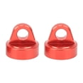 thumbnail image 1 of Tenacity pro 1 / 10 2 piezas tapa superior del amortiguador RC rojo protector de la tapa del amortiguador RC de aleación de aluminio, 1 of 10