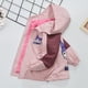 thumbnail image 3 of Anime Sanrioed Kuromi Cinnamoroll Plush Polarized Jacket Kid Kawaii Hooded Cartoon Casual Top Girl Warm Outdoors Windbreakerwarm, 3 of 5