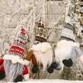 thumbnail image 3 of Christmas Knitted Plush Gnome Doll Ornament Christmas Tree Wall Hanging Pendant Holiday Decor Gift Christmas Ornament, 3 of 7