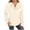 #Beige, variant on YABCSAZ Women's Long Sleeve Silk Shirts Plus Size Loose Casual Shirts Tops Oversized Solid Color Blouse Tops