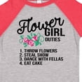 thumbnail image 4 of Inktastic Flower Girl Wedding Duties Girls Toddler T-Shirt, 4 of 5