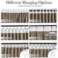 thumbnail image 4 of Cortinas Stangh de terciopelo beige camel, 300 g/m², térmicas, 300 x 305 cm, 4 of 8