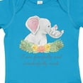 thumbnail image 4 of Inktastic I Am Fearfully and Wonderfully Made Cute Elephants Boys or Girls Baby Bodysuit, 4 of 5