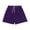Purple, variant on Sakmal Athletic Shorts Men Knee Length Workout Board Gym with Pockets Solid Black Drawstring 9 Inch Mens Shorts L