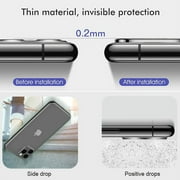 Apple iPhone 11 PRO MAX/ 11 PRO Camera Lens Protector Metal Frame Anti-Scratch Screen Protector Back Rear Camera Lens Case Friendly [SILVER] for Apple iPhone 11 Pro Max/ 6.1, iPhone 11 Pro /5.8