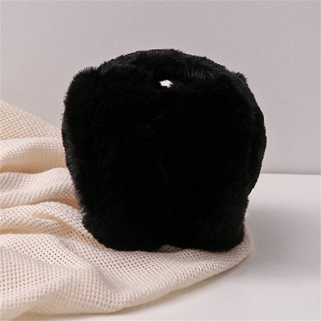 Cache-Oreilles Unisexe Chaud en Fausse Fourrure pour l'Hiver, Pliable