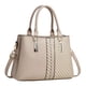thumbnail image 1 of Bolso de Gran Capacidad, Bolso de Hombro para Mujer con Múltiples Compartimentos, Bolso Tote con Cierre de Cremallera, Piel Sintética, 30 x 13 x 23 cm para Uso Diario, 1 of 1