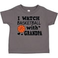 thumbnail image 3 of Inktastic I Watch Basketball with Grandpa Boys Toddler T-Shirt, 3 of 5