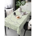 thumbnail image 6 of Sage Green Branches Table Cloth, Waterproof Tablecloth for Rectangle Tables, Vintage Art Farmhouse Reusable Washable Fabric Table Cover for Restaurant Kitchen Dining Tables 54"x108", 6 of 9