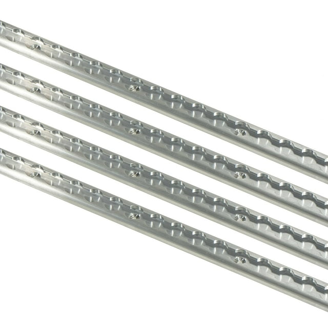 US Cargo Control Aluminum L Track, 24 Inch Length, Perfect for Securing Motorcycles, ATVs, Dirt Bikes, Utility Tractors, and More, Use On Pickup Trucks, Vans, Or Enclosed Trailers, 4 Pack