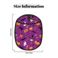 thumbnail image 3 of Pofeuu Halloween2 Print Silicone Pot Mat Mitten With Hanging Loop Heat Resistant Oven Mitts Non-Slip Bbq Baking Smoking Potholders, 3 of 7