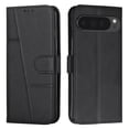 thumbnail image 2 of Compatible for Google Pixel 7 Wallet Case,[Magnetic Closure][Kickstand][Wrist Strap][Card Holder Slots] RFID BlockingTPU Interior Protective PU Leather Folio Flip Shockproof Cover,Black, 2 of 11