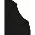 thumbnail image 4 of Camiseta de algodón extragrande para mujer: Top suave de manga corta con cuello redondo y estampados abstractos, 1 pieza, camiseta informal, 4 of 6