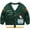 B Green, variant on Toddler Boys Girls Cardigan Sweater Button-Down Basic Cartoon Knit Sweater Crew Neck Jacket Outerwear 1-7Y