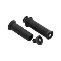 Kuryakyn Motorcycle Handlebar Accessory: Riot Hand Grips For 2015-19 Indian Motorcycles, Satin Black, 1 Pair 3589