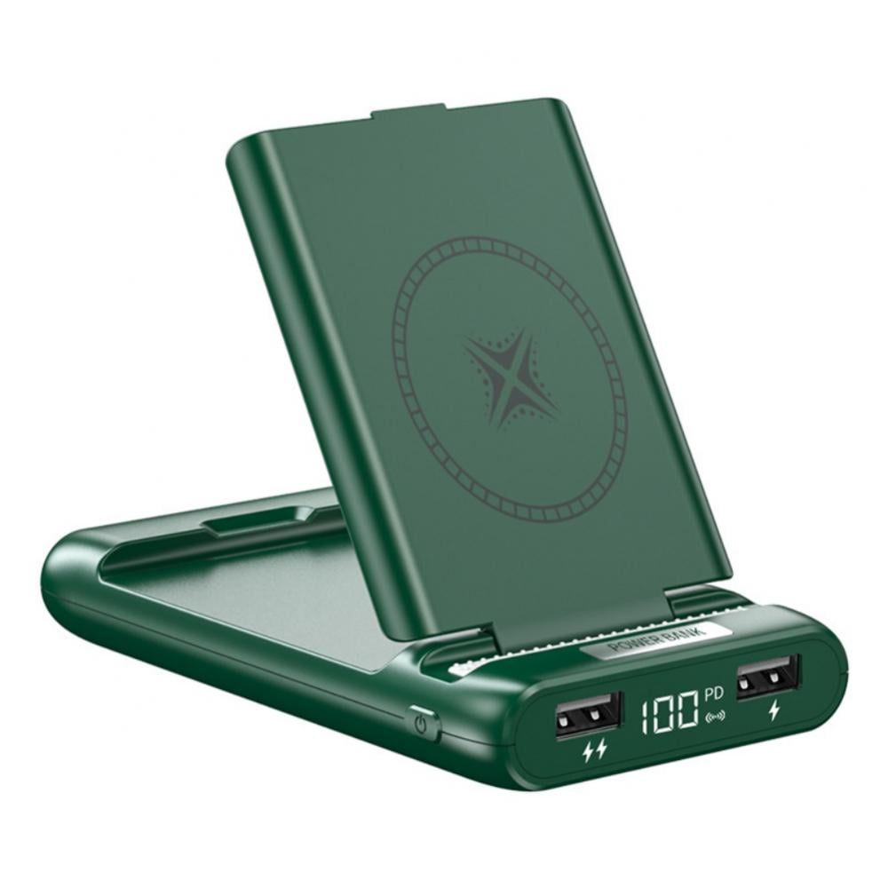 Patgoal Magnetic Bracket Wireless Charging 10w Pd22 5w Fast Charging Power Bank ma Wireless Power Bank For Iphone 12 Charger Stand Portable Iphone Charger Power Bank Fast Charging Walmart Com