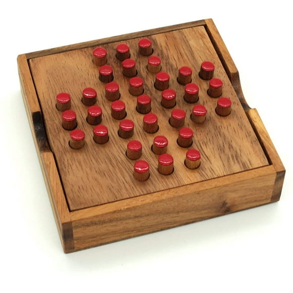 Wooden Solitaire Game