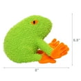 thumbnail image 6 of Mighty Microfiber Frog Durable Plush Squeaky Dog Toy, 6 of 8