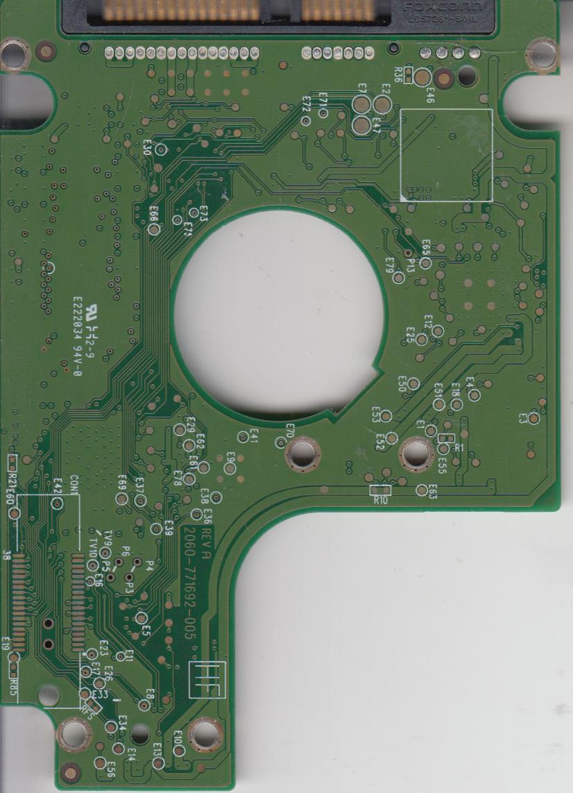 PCB Controller 2060-771692-006 Pour Disque Dur WD5000BPVT-22HXZT1 - Occasion Flashé
