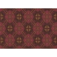 thumbnail image 1 of Ahgly Company Machine Washable Indoor Rectangle Transitional Chestnut Red Area Rugs, 8' x 12', 1 of 7