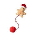 thumbnail image 4 of Almencla Christmas Cat Toy Cat Rope Toy Funny Portable Cat Bite Rope Toy Interactive Chew A, 4 of 8