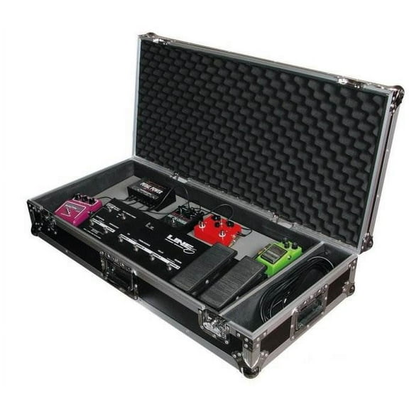 NEW! Odyssey FZGPEDAL32W Flight Zone 32" Guitar Pedal Board ATA Case w/ Wheels