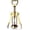 Gold, variant on Gun Black Wine Opener, Zinc Alloy Premium Wing Corkscrew with Multifunctional Bottles Opener, Sharp Wine Corkscrew