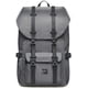 thumbnail image 1 of Mochila de viaje escolar KAUKKO flexible con portátil para 15 22L Nylon Negro gris, 1 of 5