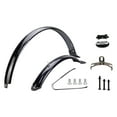 thumbnail image 3 of S SERENABLE Bike Front Rear Fenders 26 inch Cycling Accessories Practical Bike Mudguards Black Brace, 3 of 9