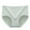 Green, variant on SHTXOZHI Women's High Waisted Panties Full Coverage Comfort Bow Underwear Breathable Stretch Briefs