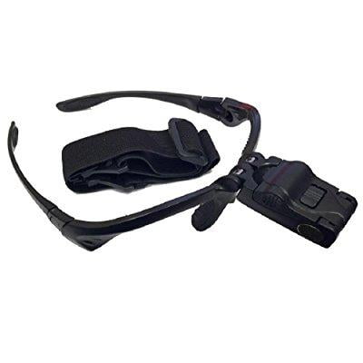 Headband Visor - Somnr® New Coming 5 Lens 1.0X~3.5X Headband LED Eye Glasses Goggles Loupe Visor Magnifier