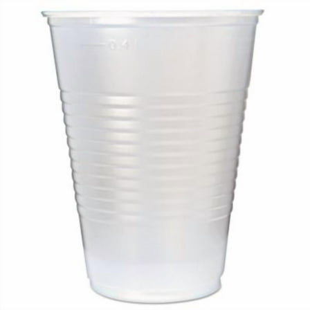 Fabri-Kal® CUP,PLASTIC,RIBBD,16OZ,TR 000000000009508032