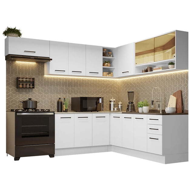 Cocina Integral Completa Modular Madesa Agata 486cm BB 01