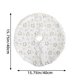 thumbnail image 4 of Minifalda para árbol de Navidad Godom, color blanco, 40 cm, ideal para decorar fiestas navideñas, decoración del hogar y liquidación., 4 of 6
