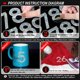 thumbnail image 2 of Locacrystal 40 piezas de stickers de números con pedrería brillante de 5,7 cm, 2 of 7