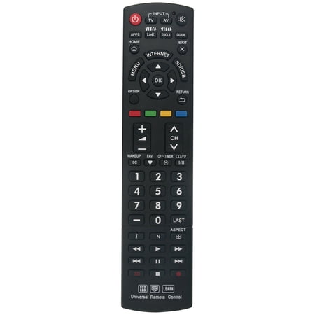 Universal Remote Replace for Panasonic TV N2QAYB000485 N2QAYB000926 N2QAYB000837