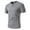Gray, variant on Rloper-Lop Men's Muscle Henley Shirts Slim Fit Textured Summer Tops Short Sleeve V Neck Golf T-Shirts Ribbed Knit Soft Casual Clothing