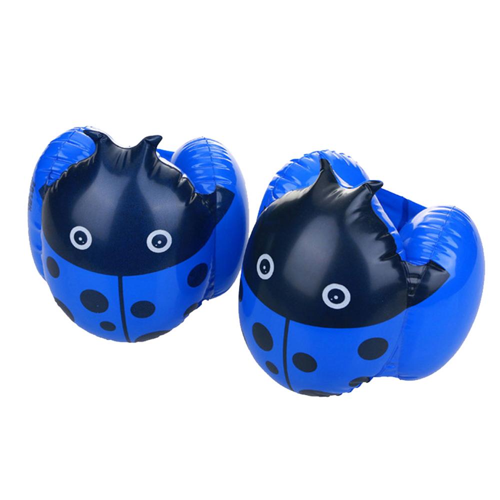 Famure Inflatable Swimming Armbands Safe and Durable Floater Sleeves Swimming Rings Swimming