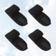 thumbnail image 3 of Cinta adhesiva de 4 piezas, diademas faciales de spa, diadema absorbente de sudor, aros de baño, negro, 3 of 5