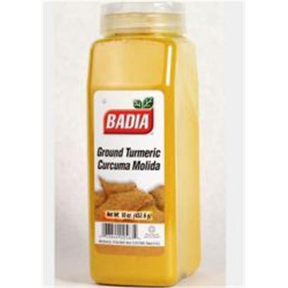 Badia Spices 2215648 16 oz Spice Ground Turmeric, Case of 6