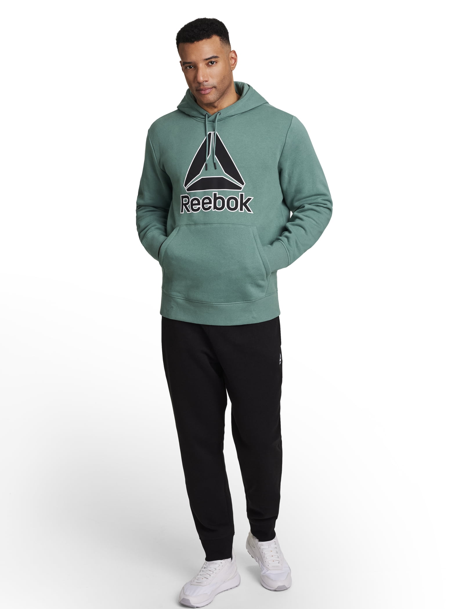 Reebok Men's and Big Men's Game Day Fleece Hoodie, Sizes XS-5XL
