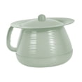 thumbnail image 2 of Esquirla Portable Spittoon Bedside Urinal with Handle Multipurpose with Lid Toilet Urinal Green, 2 of 8