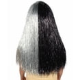 thumbnail image 6 of HPO Adult Womens Long Tinsel Wig Collection | Party Ready Fancy Cosplay Halloween Wig | Premium Breathable Capless Cap, 6 of 10