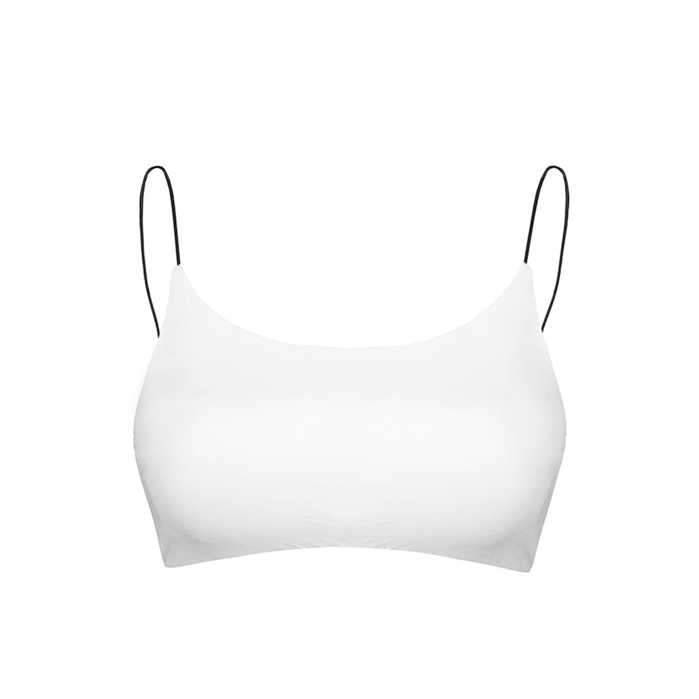 white boob tube bra
