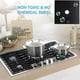 thumbnail image 4 of 5pcs Practical Stove Burner Covers Durable Gas Range Protector Reusable Hob Stovetop Liners Clean Mat Pad (Black, 27x27x0.08cm), 4 of 6