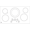 thumbnail image 3 of GE 36" Radiant Electric Cooktops with 5 Burners, 3 of 5