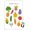 Premium Poster & Mount Bundle, variant on Classroom - Vegetables 2026 Wall Poster, 14.725" x 22.375"