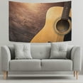 thumbnail image 4 of Tapestry Wall Hanging Acoustic Guitar Tapestry Polyester Tapestry Bright Wall Art Wall Blanket Wall Decor for Bedroom Living Room Dorm Decor（80 x 60 inch） Home Decor Gifts, 4 of 7