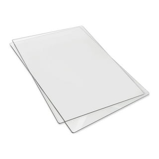 662141 Sizzix - Standard A5 Cutting Plates Silver w/ Glitter (1